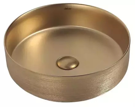 Раковина «Abber» Bequem 40/40 золото матовое