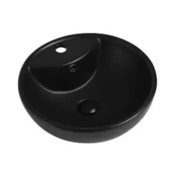 Раковина «Abber» Bequem 46/46 AC2101MB черная матовая