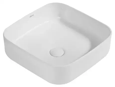Раковина «Abber» Rechteck 38/38 фарфоровая белая