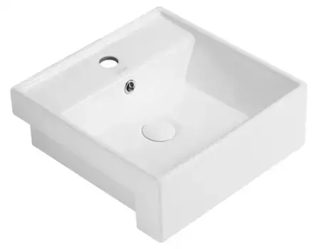 Раковина «Abber» Rechteck 41/41 фарфоровая белая