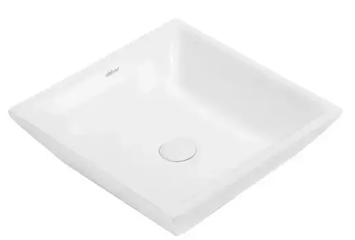 Раковина «Abber» Rechteck 42/42 фарфоровая белая