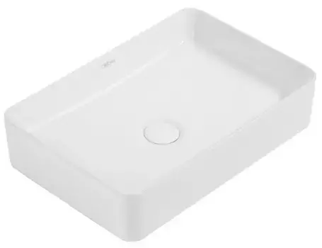 Раковина «Abber» Rechteck 51/34 AC2207 фарфоровая белая