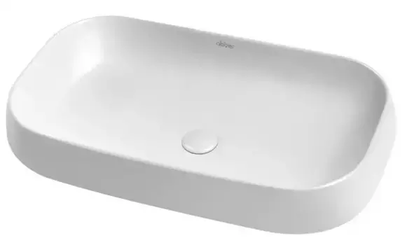 Раковина «Abber» Rechteck 71/41 фарфоровая белая