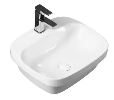 Раковина «Акватек» Амадео 60/42 AQ5042-00 фарфоровая белый