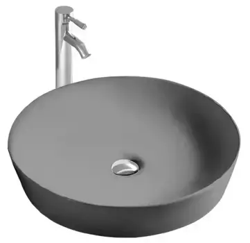 Раковина «Акватек» Европа 41/41 фарфоровая серая матовая