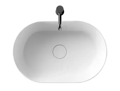 Раковина «Alice» Unica 55/35 фаянсовая белый глянцевый