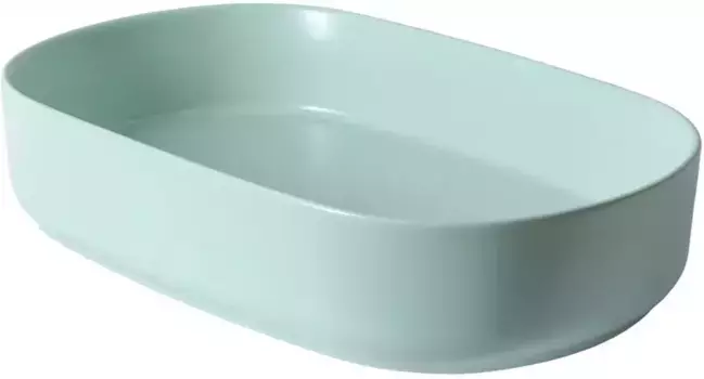 Раковина «Allen Brau» Fantasy Oval 55/36 4.11022.MT фарфоровая мятная