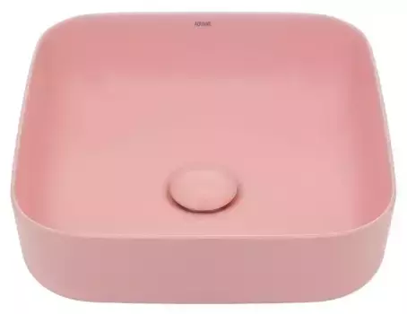 Раковина «AQUAme» AQM5011MP 39/39 фарфоровая розовая матовая