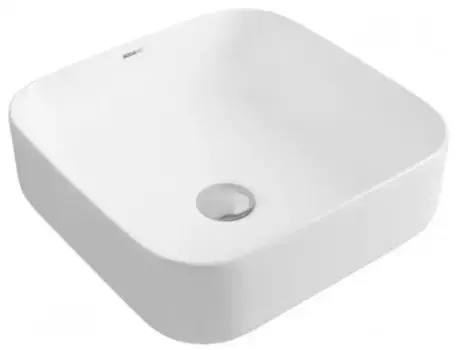 Раковина «Aquanet» City-1 38/38 фарфоровая белая