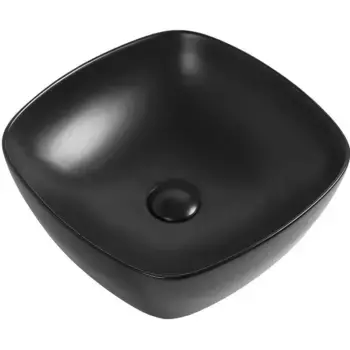 Раковина «Aquanet» Trend-1-MB 40 273684 фарфоровая черная