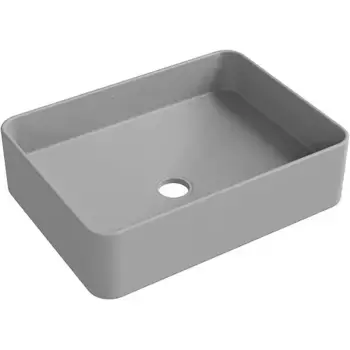 Раковина «Aqueduto» Espiral 50/37 ESP0430 фаянсовая серая матовая