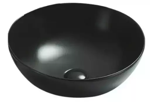 Раковина «Art&Max» 42/42 AM-104-MB фарфоровая черная
