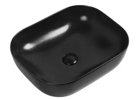 Раковина «Art&Max» 50/40 AM110-T-MB фарфоровая черная матовая