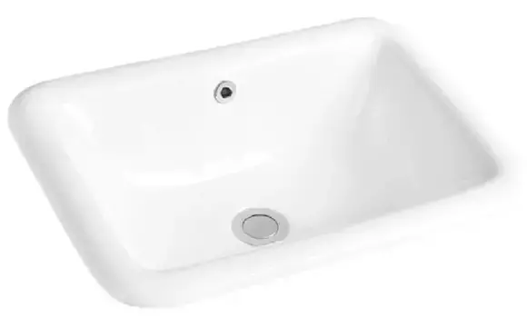 Раковина «Art&Max» 56/40 AM6280 фарфоровая белая