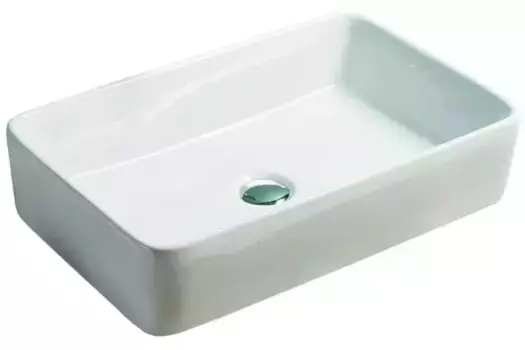 Раковина «Art&Max» 59/13 AM-7655-X фарфоровая белая