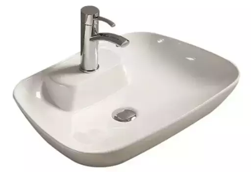 Раковина «Art&Max» 61/42 AM-78358 фарфоровая белая