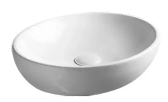Раковина «Axa» H10 50/32 8208101 фарфоровая White Glossy