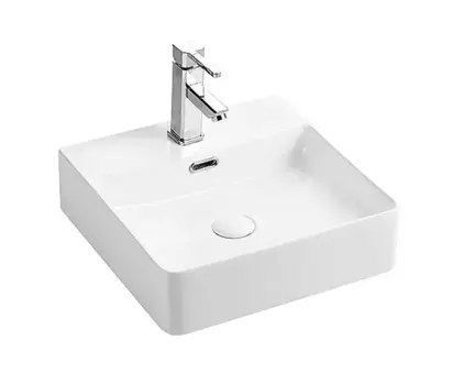 Раковина «Azario» 42/42 AZ-2177-MW фаянсовая белая матовая