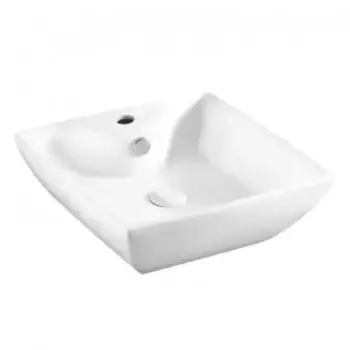 Раковина «Azario» 44/44 AZ4263 фарфоровая белая