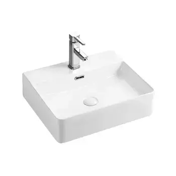 Раковина «Azario» 50/42 AZ-2173-S-MW фаянсовая белая матовая