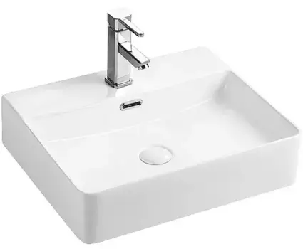 Раковина «Azario» 50/42 AZ-2173-S фарфоровая белая