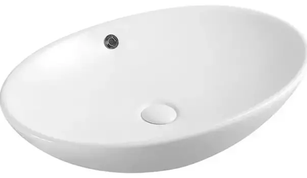 Раковина «Azario» 62/41 AZ-3077 фарфоровая белая