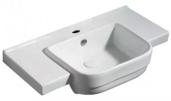 Раковина «Azario» 80/46 AZ40089 фарфоровая белая