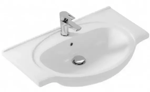 Раковина «Azario» 80/50 TEO80 фарфоровая белая