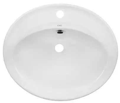 Раковина «Azario» AZ-6002 55/47 фаянсовая белая глянцевая