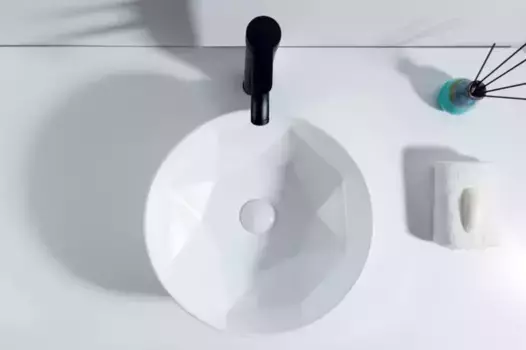 Раковина «Belbagno» 40/40 BB1342H300 фаянсовая белая