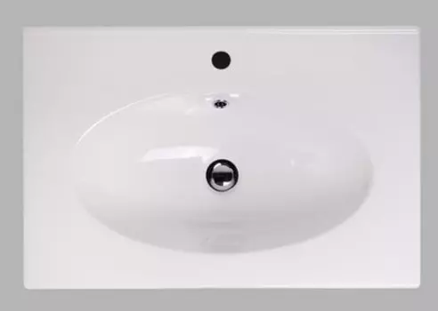 Раковина «Belbagno» 73/48 BB700-LV-CER-N фаянсовая белая