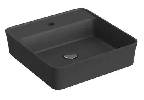 Раковина «Berges Wasserhaus» Ego SL 45/45 фарфоровая матовый антрацит