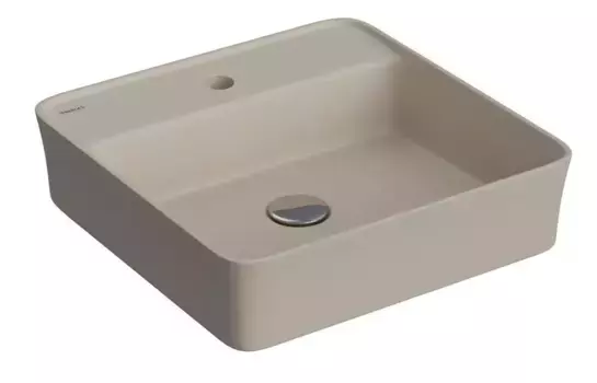 Раковина «Berges Wasserhaus» Ego SL 45/45 фарфоровая матовый жасмин