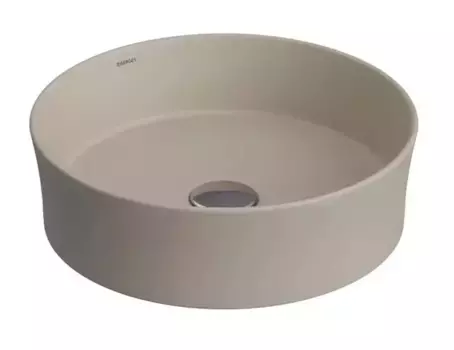 Раковина «Berges Wasserhaus» Ego SL D38 фарфоровая матовый жасмин
