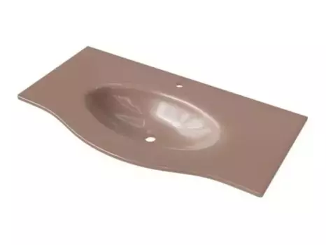 Раковина «Caprigo» Ноктюрн 90 (SF026) стеклянная пудра (R809)