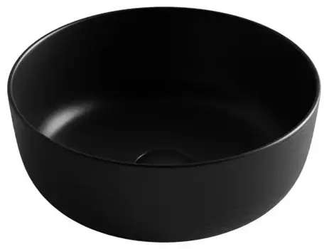Раковина «Ceramica Nova» CN6073MB 35/35 фарфоровая чёрная матовая