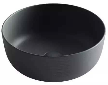 Раковина «Ceramica Nova» CN6073MDH 35/35 фарфоровая тёмный антрацит матовая
