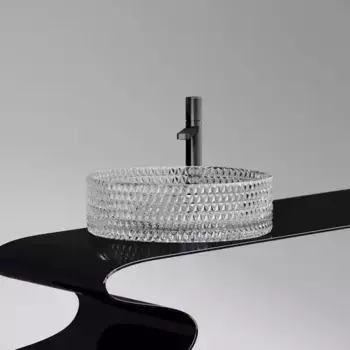 Раковина «Ceramica Nova» Cristal 36/36 CN6062 стеклянная прозрачная