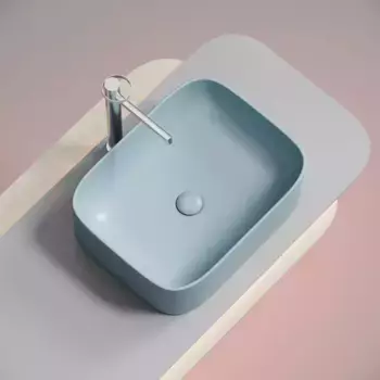 Раковина «Ceramica Nova» Element 50/38 CN6052ML фарфоровая голубой матовый