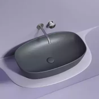 Раковина «Ceramica Nova» Element 60/38 CN6049MDH фарфоровая темный антрацит матовый