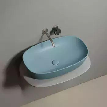 Раковина «Ceramica Nova» Element 60/38 CN6049MLG фарфоровая зеленый матовый