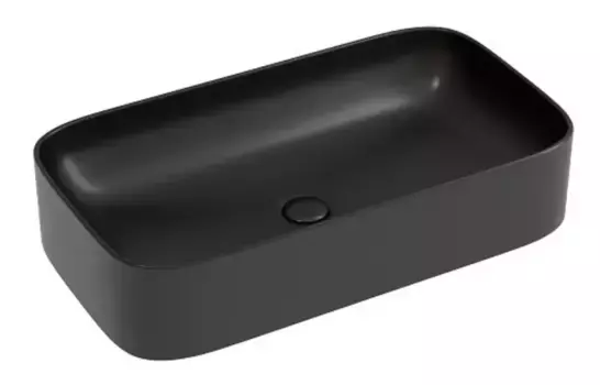 Раковина «Ceramica Nova» Element 70/38 CN6054MB фарфоровая черная матовая