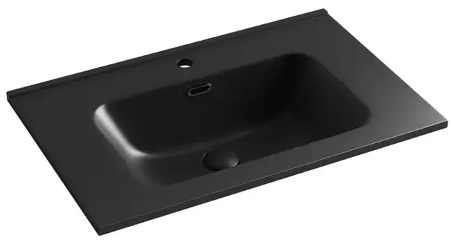 Раковина «Ceramica Nova» Element 71/46 MB CN7007MB фарфоровая чёрная матовая