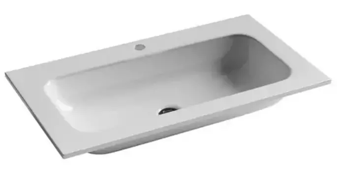 Раковина «Ceramica Nova» Element 81/45,7 CN7012 фарфоровая белая