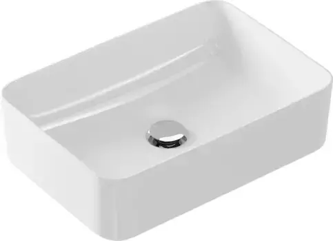 Раковина «Cersanit» Crea 50 без отверстия фарфоровая белая