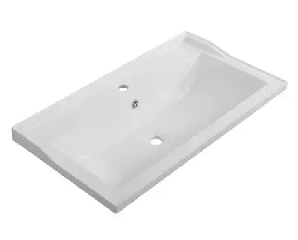 Раковина «Cezares» CZR-800/450-LV-MR-FS искусственный камень белая