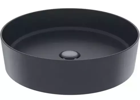 Раковина «Creavit» Loop 45/45 фарфоровая антрацит матовая
