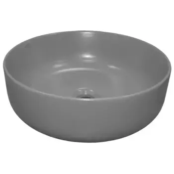 Раковина «Creo Ceramique» Pau 40/40 PU4400SG фарфоровая серый матовый