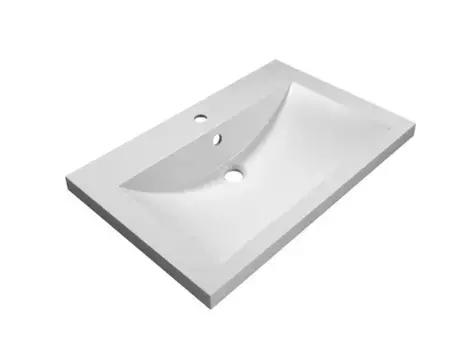 Раковина «Флорентина» Анита 75 искусственный камень белая