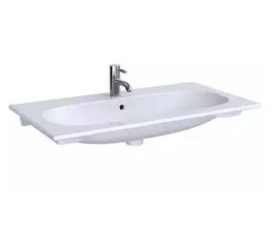 Раковина «Geberit» Acanto 90/48 500.642.01.2 фарфоровая белая